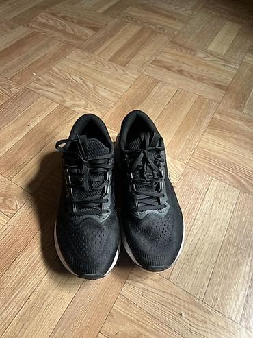 обу: Легкие беговые кроссовки черного цвета - Верх: дышащая текстильная — 3