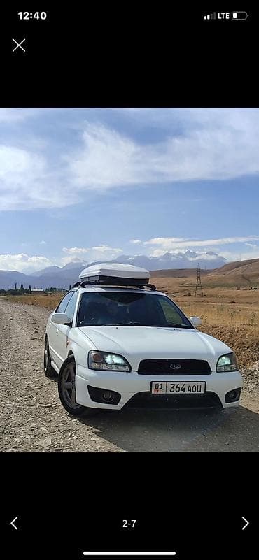 значок гибрид: Subaru Legacy: 2003 г., Седан — 2