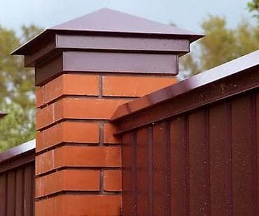 Колпаки на заборы, Гарантия — 3