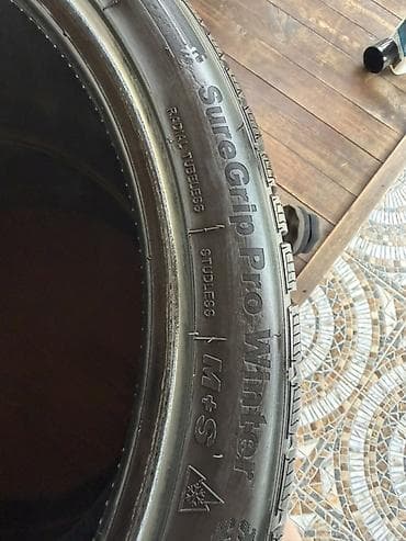 x5 2016: Шины 295 / 35 / R 21, Зима, Комплект, Внедорожные (АТ/МТ), GoodYear — 4