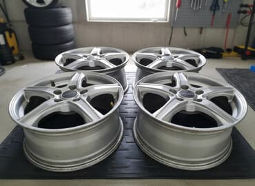 Литые Диски R 16 Комплект, отверстий - 5, Б/у at lalafo.kg Литые Диски R 16 Комплект, отверстий - 5, Б/у