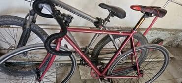 велосипед fixed gear: Шоссе велосипеди, Велосипед алкагы L (172 - 185 см), Колдонулган — 2