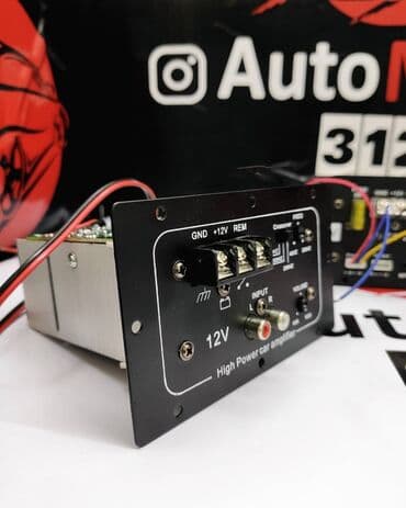 усилитель связи: Усилители для активных сабвуферов ( бочек и т.д) Усилитель — 7