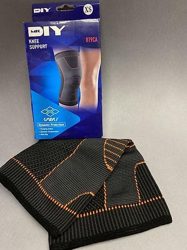 би фит: Эластичный наколенник MR.DIY Knee Support 819CA (размер XS) - Тип — 1
