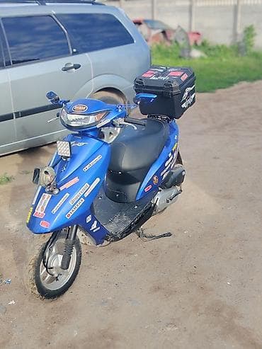 honda dio zx: Макси-скутер Honda, 50 куб. см, Бензин, Б/у — 2