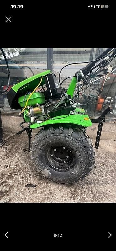 бензин: Бензиновый мотоблок HB105PRO (9 л.с., 212 см³) - Двигатель — 7