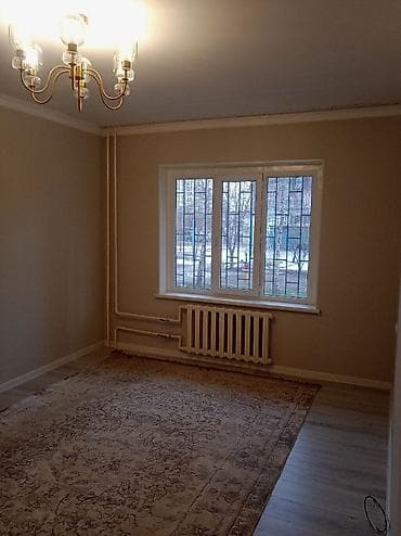 flat osh: 1 комната, 34 м², 105 серия, 1 этаж, Евроремонт — 9