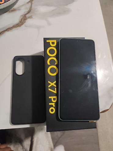 Техника и электроника: Poco X7 Pro, Б/у, 512 ГБ, цвет - Зеленый, 2 SIM — 2