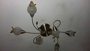 торшер светильник: Куплю плафоны для такой люстры — 1