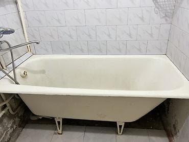 Сантехника: Ванна, Прямоугольная, Материал: Чугун, Размер: 150 x 70 см — 2