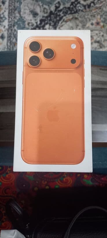 айфон 13 про макс цена в бишкеке: IPhone 17 Pro Max, Новый, Оранжевый, Коробка — 1