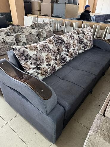 сонома светлая: Прямой диван, Новый — 10