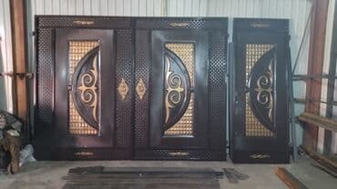 ворота с пультом: Ворота, распашные, откатные, металл России, отличного качества — 1