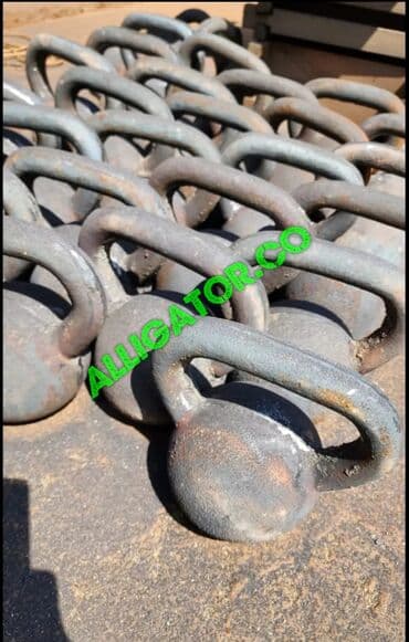 настольные теннисные ракетки: Гири 16 кг Не крашеные со скидкой Производства Китай Гиря фото в — 1