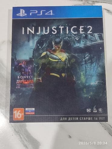 playstation 4 цена бишкек: Игра для PlayStation 4 — Injustice 2 (русская версия) - Жанр: файтинг — 1