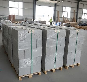 Газобетонные блоки на поддонах Описание: - Стеновые газобетонные