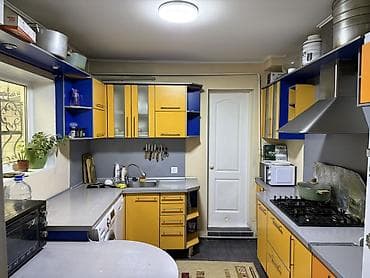 Шкафтар: Ашкана гарнитуру, түсү - Сары — 1