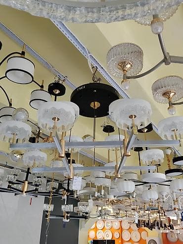 Люстры: Потолочная люстра с множеством плафонов - Тип: потолочная люстра — 2