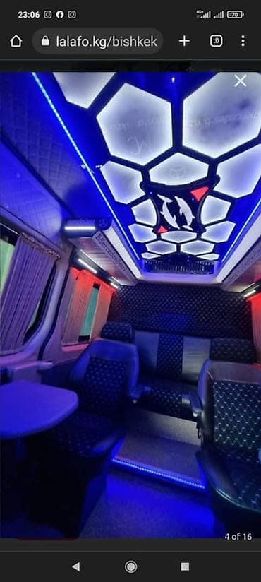 vip bus: Mercedes-Benz Sprinter — пассажирский микроавтобус с VIP-салоном — 2
