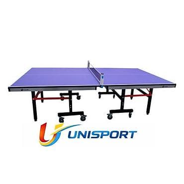 Профессиональный теннисный стол UNISPORT - Размеры игрового поля: 274