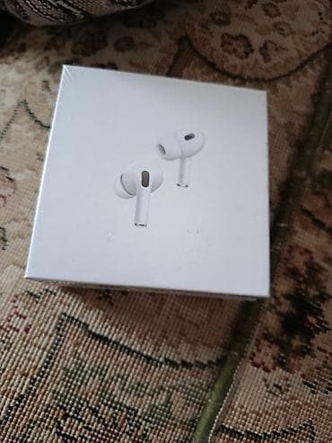 Аудиотехника: Зымсыз вакуумдук кулакчындар, Apple, AirPods Pro 2, Жаңы — 1