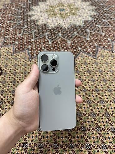 телефоны в аренду: IPhone 15 Pro Max, Natural Titanium, 84 % — 1
