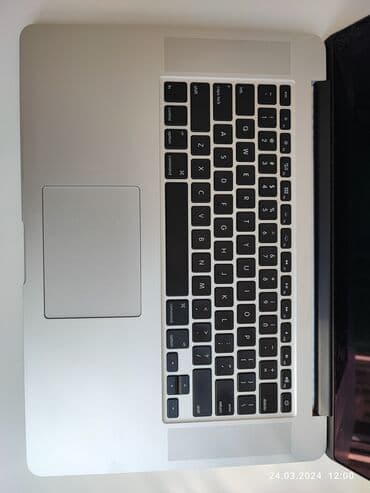 macbook на запчасти: Ноутбук, Apple, 16 ГБ ОЭТ, Intel Core i7, 15.4 ", Колдонулган, Жумуш, окуу үчүн, эс тутум SSD — 13