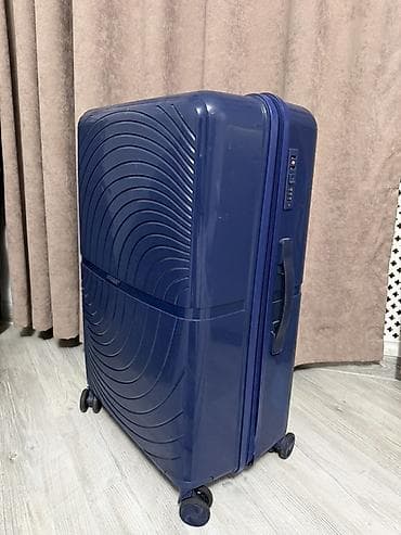Сумкалар: Чемодан, Материалы: Желим, Чоң (70 л ашык, 360°га айлануучу дөңгөлөктөр — 1