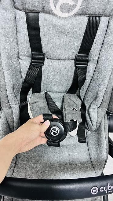 коляска сайбакс: Коляска, Cybex, цвет - Серебристый, Б/у, Платная доставка, Самовывоз — 8
