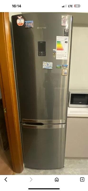 centurion s9: Холодильник Samsung, Двухкамерный, No frost — 2