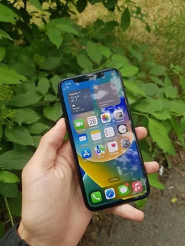 xyper x: IPhone X, Б/у, 64 ГБ, Черный, Кабель, 99 % — 2