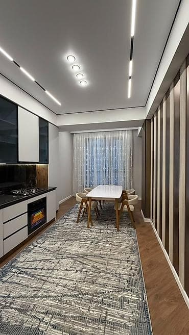 ts group: 3 комнаты, 104 м², Асанбай мкр Элитка, 10 этаж, Евроремонт — 2