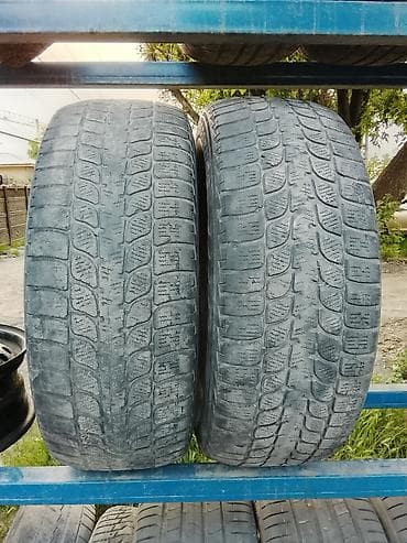 Шины 235 / 60 / R 18, Зима, Б/у, Пара, DUNLOP