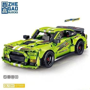 rc drift car: Конструктор Mustang GT500 ⚡️⚡️⚡️ 473 детали Размер 28 × 12,8 × 8,2 — 1