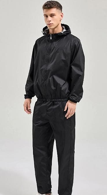 лининг спортивный костюм: Мужской спортивный костюм, 2XL, Новый, цвет - Черный, Платная доставка, Самовывоз — 3