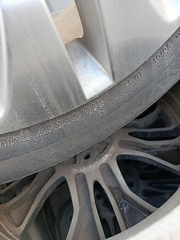 114 3 r17: Колеса в сборе 215 / 55 / R 17, Лето, Б/у, Комплект, Легковые, Литые, отверстий - 5 — 4