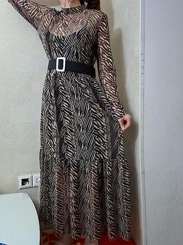 Красота и здоровье: Платье от компании MEXX с Animal print Зебра . В размере L — 2