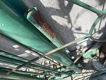 бу зеркало: Металлические распашные ворота и секция ограждения. Комплект: - 2 — 4