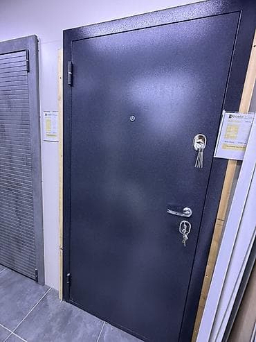 mf doom: Двери для домов и квартир, Металлическая, Одностворчатая, Российская, цвет - Серый — 1