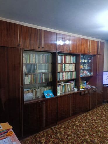 шкаф для обуви бу: Стенка-шкаф, Тип стенки-шкафа: Советская, Другое назначение, Б/у, Особенности: Для хранения посуды — 3