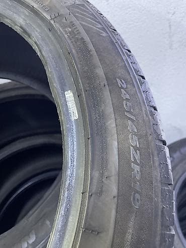 степ туманник: Шины 245 / 45 / R 19, Лето, Б/у, Пара, Легковые, Корея, Kumho — 5