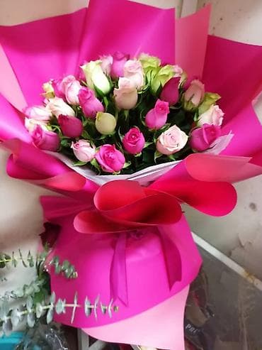 пионы букет: 51роза букеты от 1900сом Акция‼️‼️‼️24/7 — 6