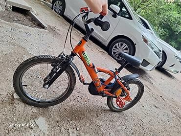 4: Детский велосипед, 2-колесный, 4 - 6 лет, Б/у — 2