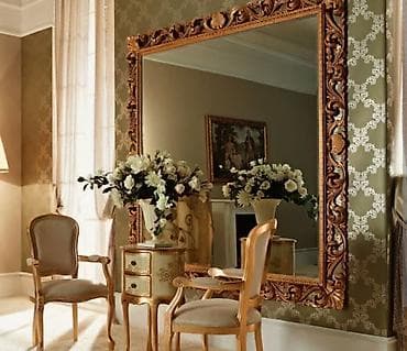 венецианские зеркала: Зеркала в классическом стиле с резными рамами - Тип: настенные и — 3