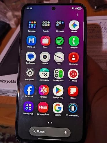 galaxy buds 2 pro бишкек: Samsung Galaxy A36 5G, Жаңы, 256 ГБ, түсү - Кара, 2 SIM — 3