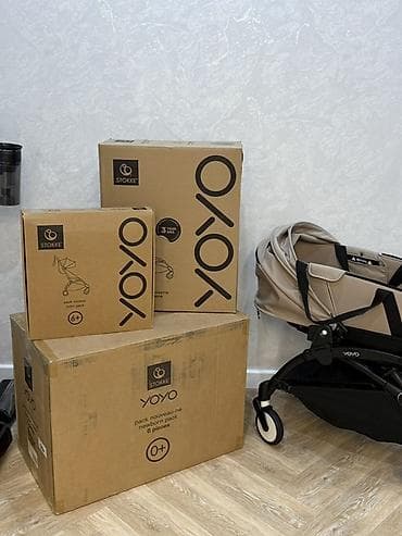 Балдар дүйнөсү: Коляска Stokke YOYO с люлькой 0+ (комплект) - Модель: YOYO (указание — 6