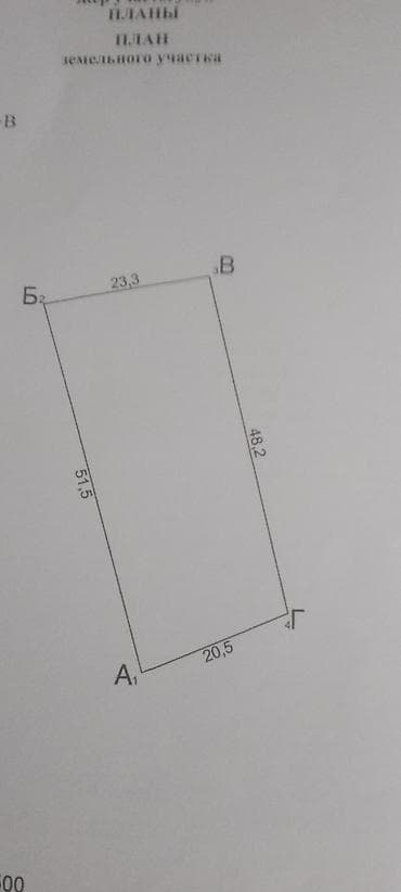 земельный участок продажа: 11 соток, Для строительства, Тех паспорт — 2