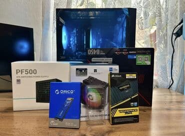 игровые комп: Компьютер, ядер - 6, ОЗУ 16 ГБ, Для несложных задач, Б/у, AMD Ryzen 5, NVIDIA GeForce RTX 2060, SSD — 4