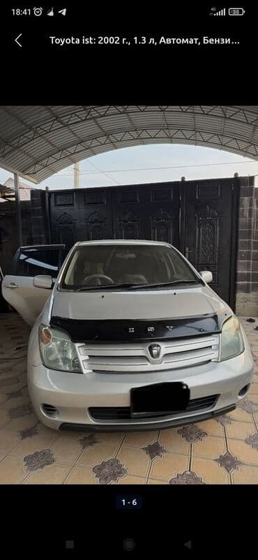 авто с японии: Toyota ist: 2002 г., 1.3 л, Автомат, Бензин, Хэтчбэк — 6