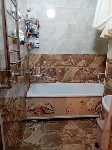 Кыймылсыз мүлк: 2 бөлмө, 70 м², Ортоңку Джал 106-серия жакшыртылган, 4 кабат, Евро оңдоо — 9
